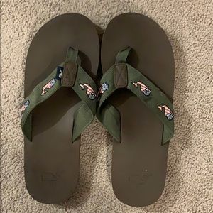 Vineyard Vines sandals.